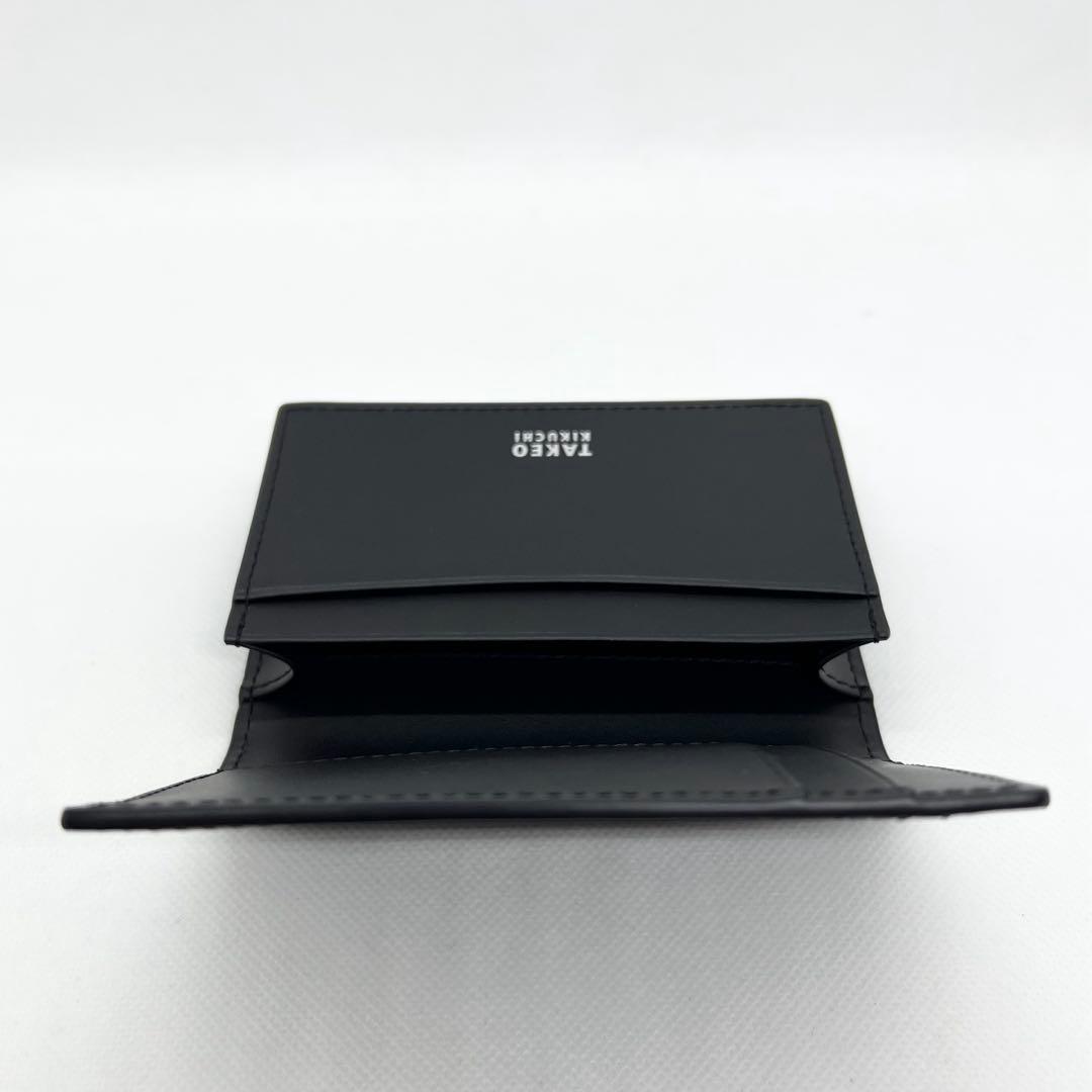 【新品未使用】タケオキクチ ブロッキング アンティーク カードケース（名刺入れ）