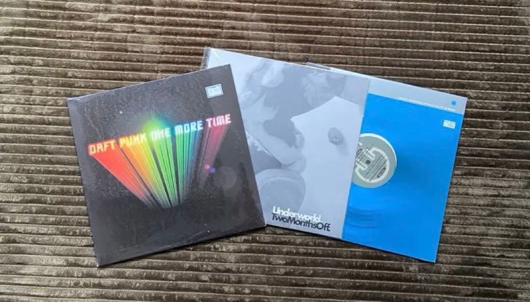 【未開封3枚+オマケ】DAFTPUNK/UNDERWORLD/BOY