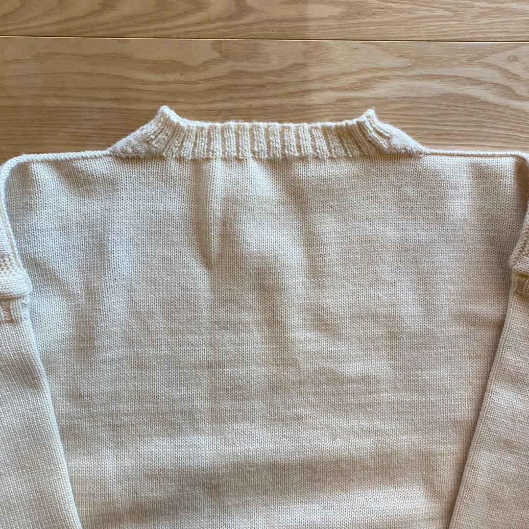 【希少サイズ50】Le Tricoteur ルトリコチュール ガンジーセーター