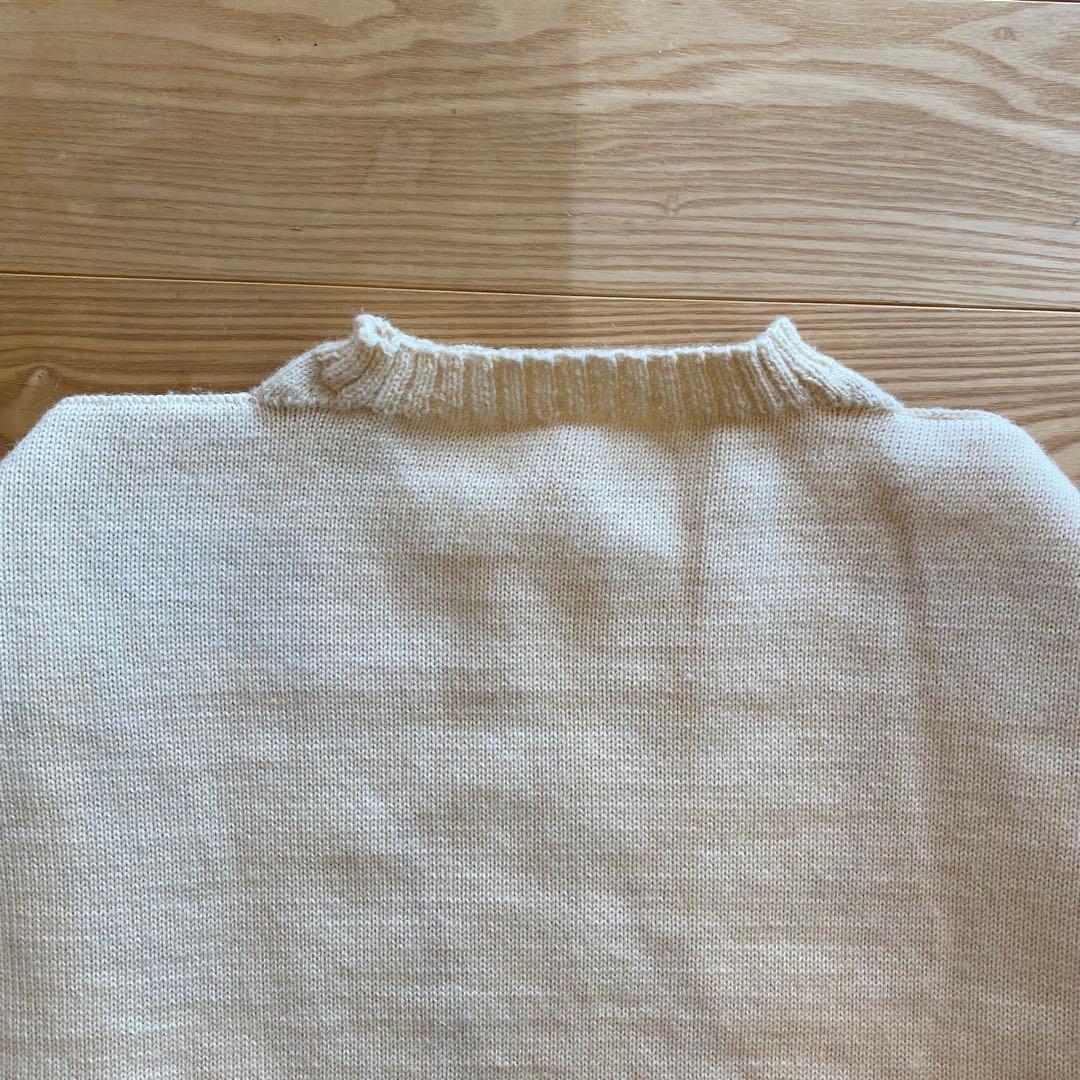 【希少サイズ50】Le Tricoteur ルトリコチュール ガンジーセーター