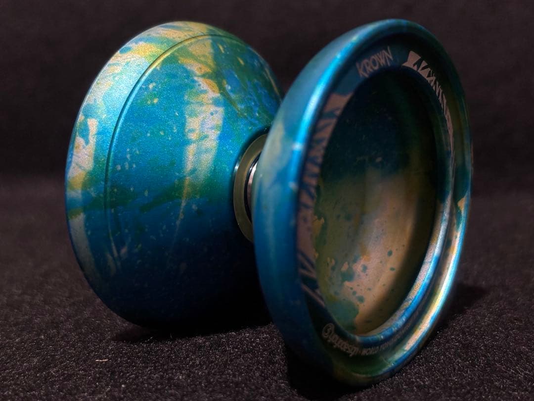 C3yoyodesign Krown Finger Spin 美品 廃盤 希少