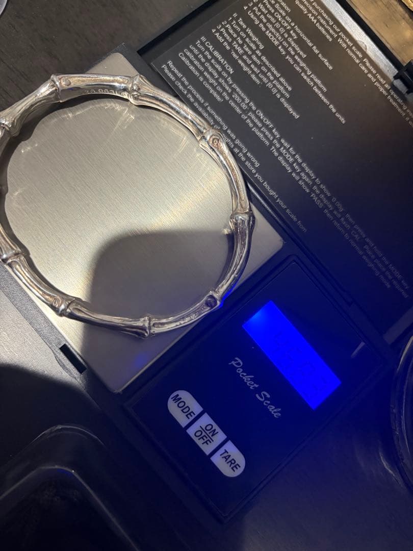 極美品⭐️Tiffany & Co. バンブーデザイン バングル