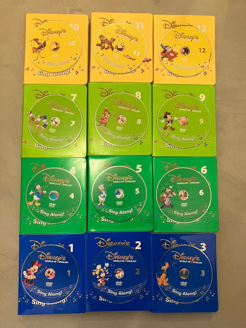 DWE シングアロング　DVD 2018年新子役