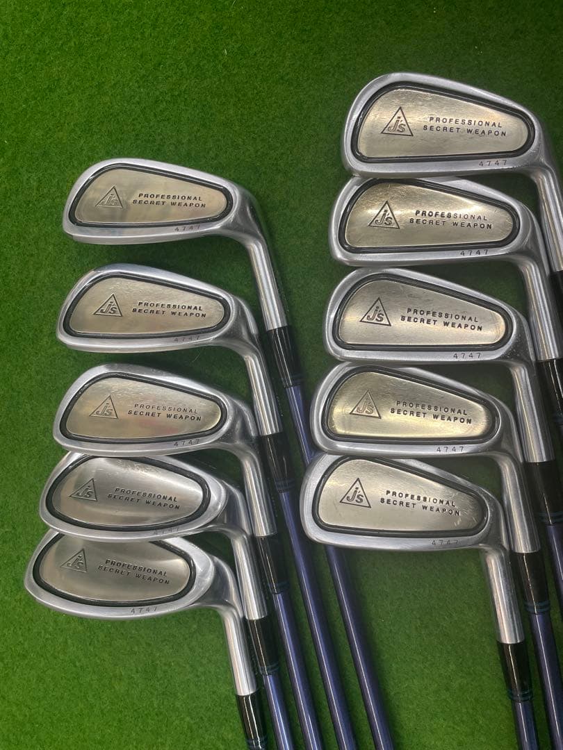 ゴ*ん様 ブリヂストン　ジャンボ尾崎　限定モデル　美品　アイアンセット 10本