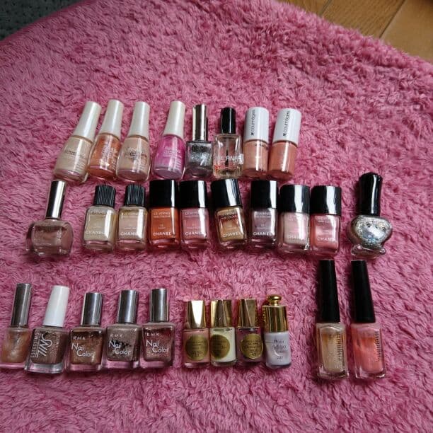 シャネル ディオール RMKなど ネイル マニキュア 自宅整理