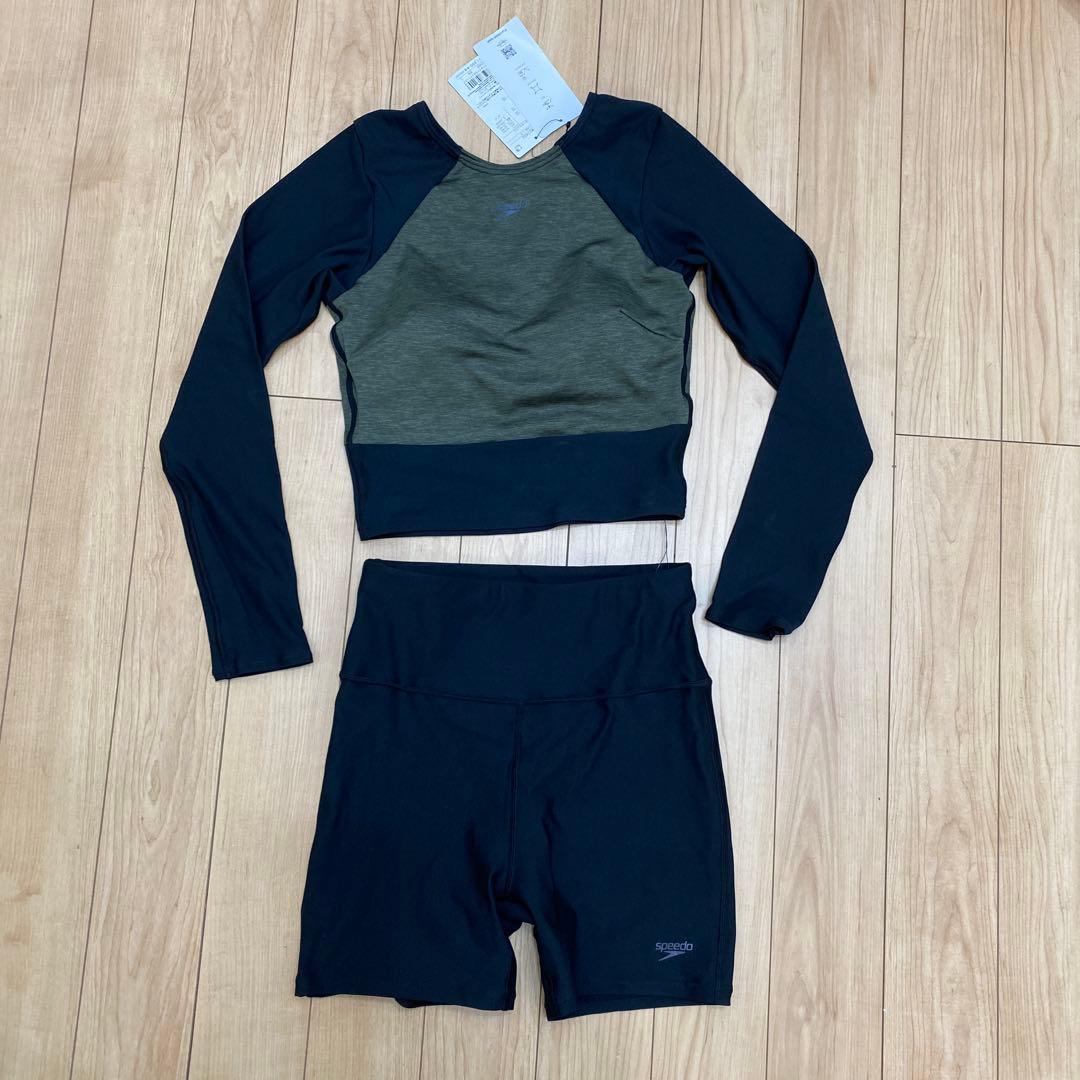 レディースL スピード ミニマムロングスリーブ フィットネス水着