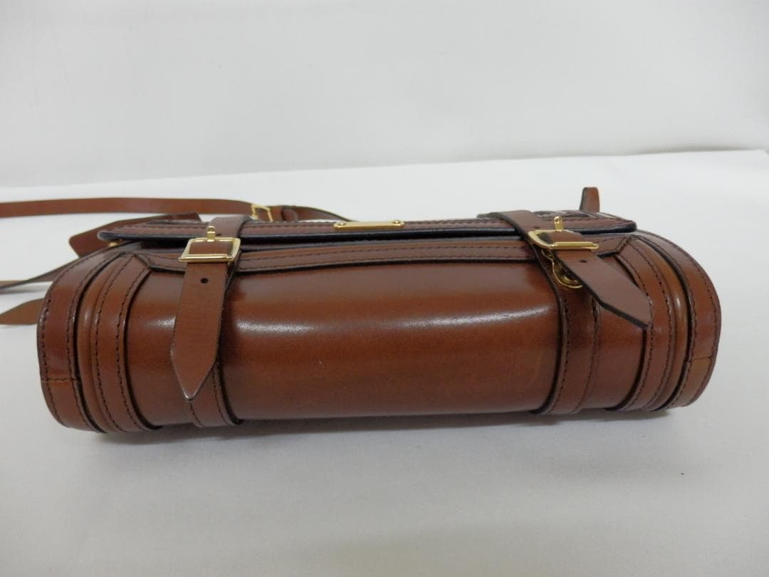MH468 BURBERRY バーバリー レザー ショルダーバッグ