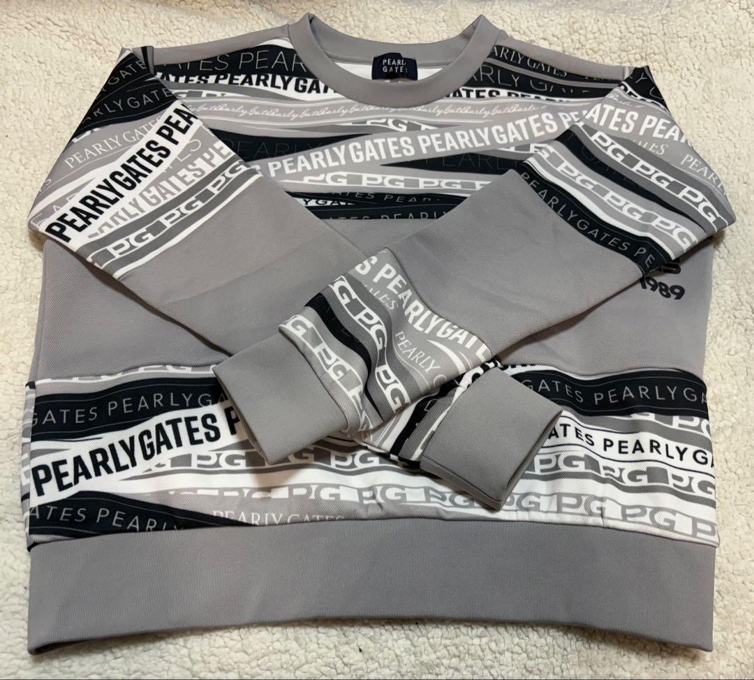 未使用品 2024年モデル パーリーゲイツ サイズ1 プルオーバー グレー