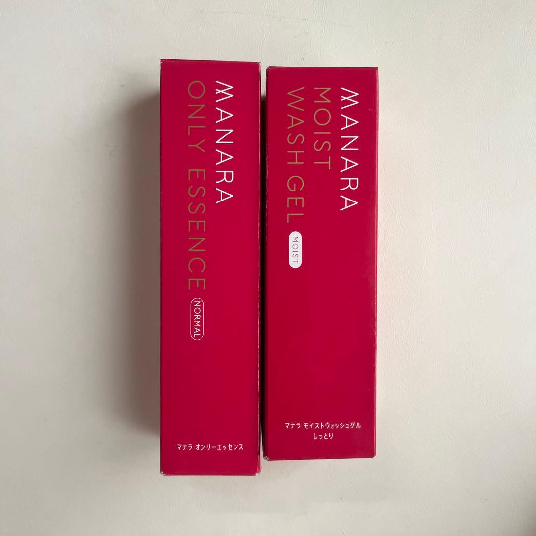 MANARA マナラ オンリーエッセンス&モイストウォッシュゲル 美容液洗顔料
