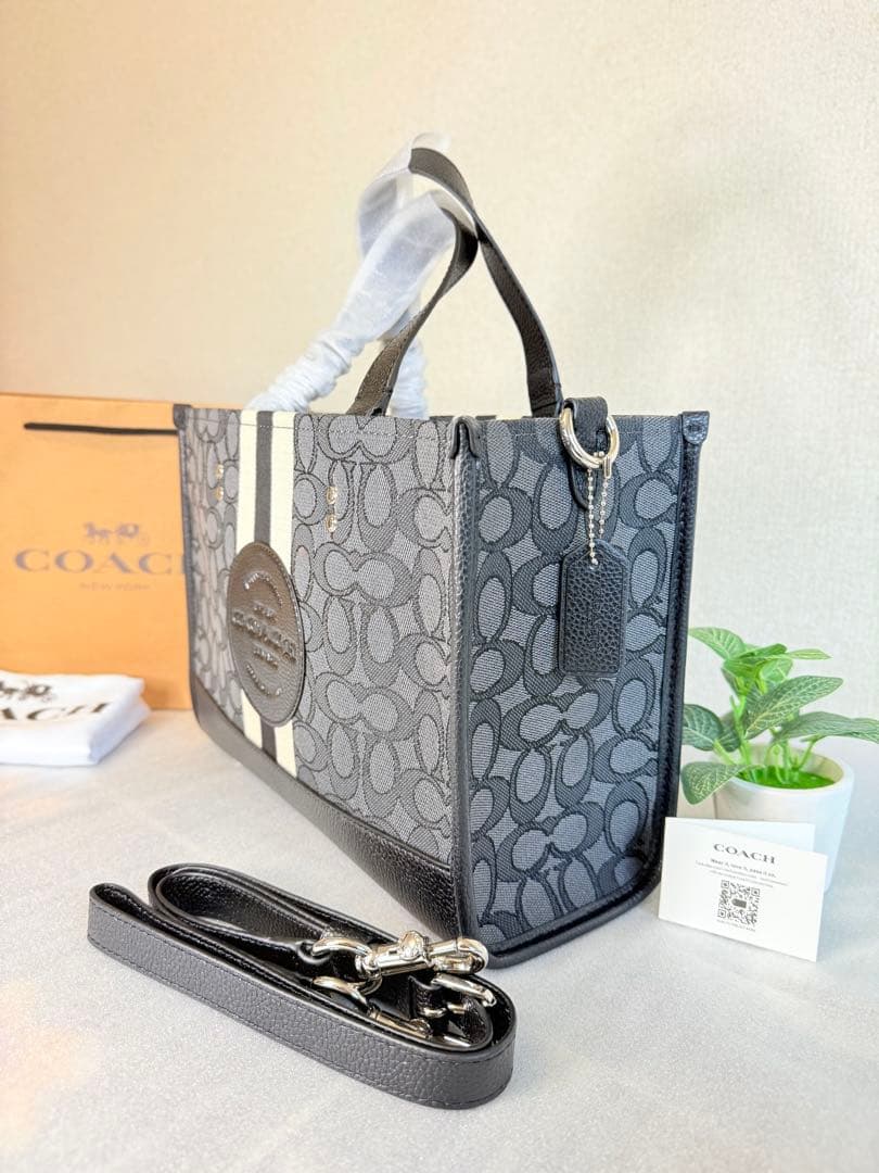 COACH コーチ トートバッグ C4113 ブラック 2WAY ショルダー