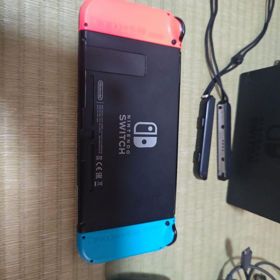 ジャンク　Nintendo Switch ネオンブルー/レッド 本体