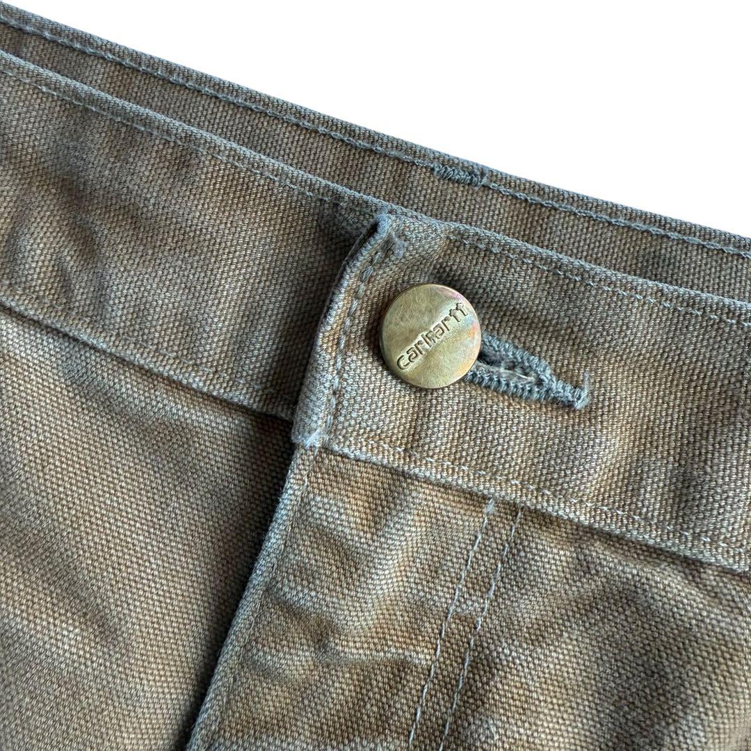 USA製カーハート ビンテージ　ダブルニーペインターパンツ ワーク ダック 古着