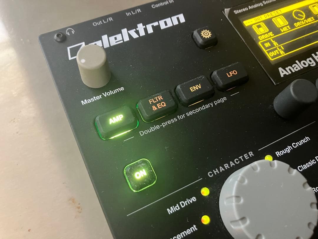 DTM・DAW Elektron Analog Heat MKII