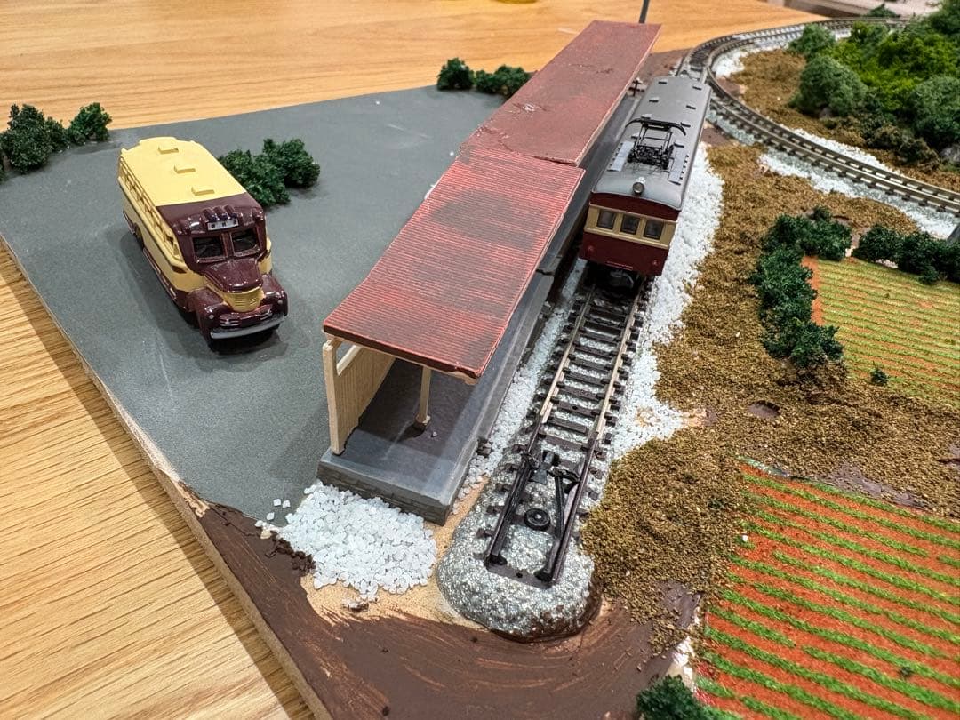 Nゲージ　ミニ　コンパクト　ジオラマ　レイアウト　KATO TOMIX 完成品