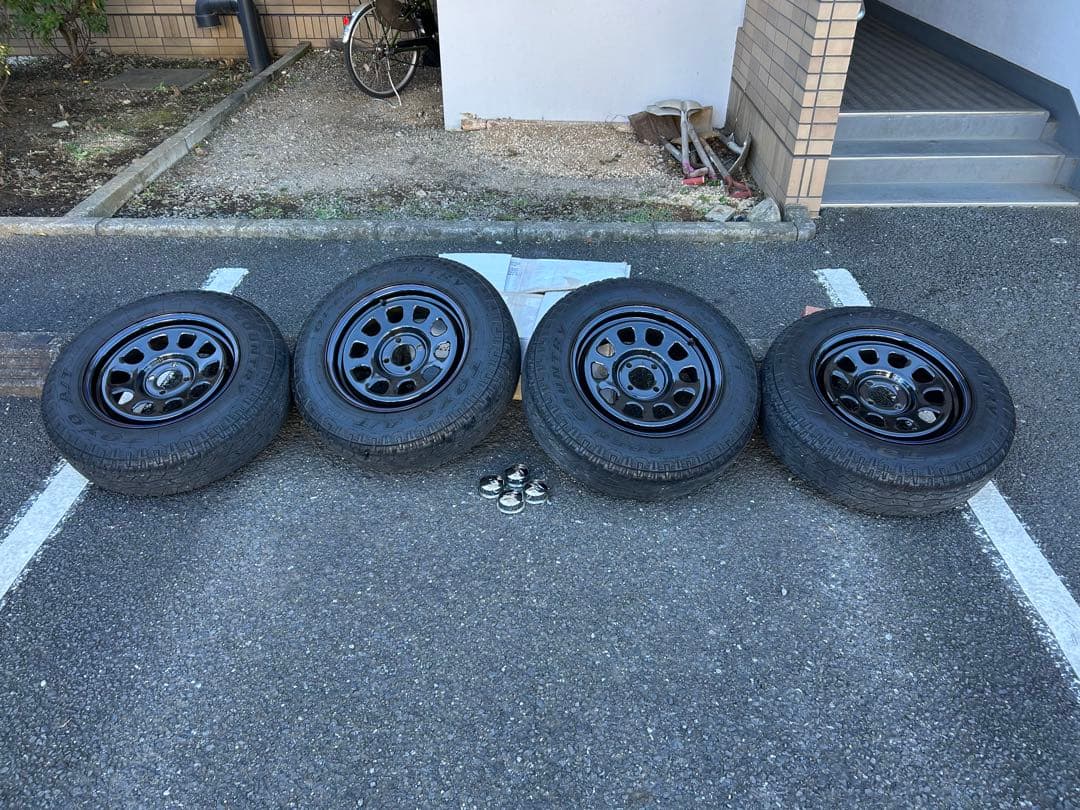 TOYOオープンカントリーATプラス&デイトナホイール15インチ★プロボックス