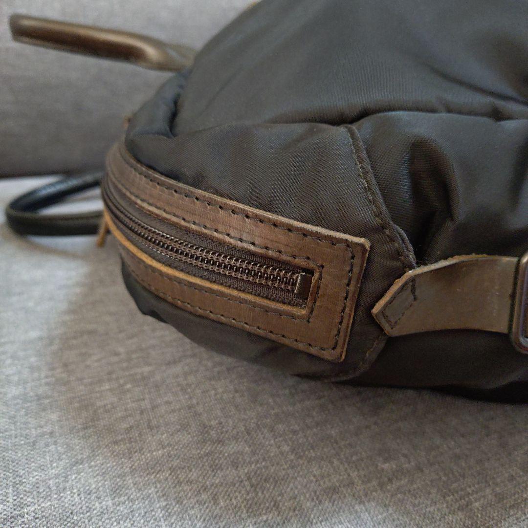 ヨウジヤマモト　トラベルバッグ　ナイロン　ブラック