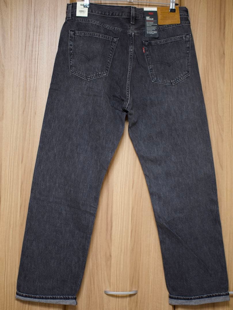 Levi's 505 セルビッチ 赤耳 W36 36インチ 黒 リーバイス