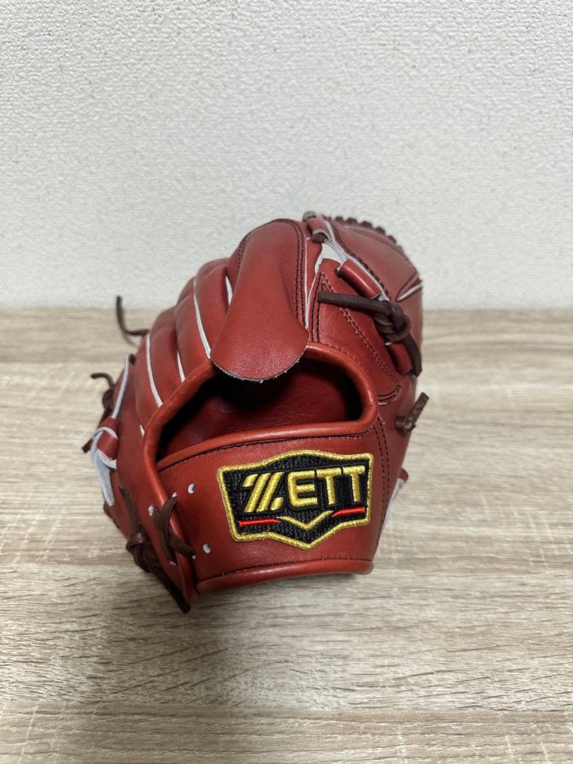 ki-no3ZETT プロステイタス 軟式グローブ 赤