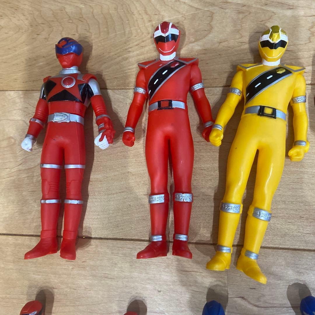 戦隊ヒーロー 可動フィギュアセット まとめ売り　昭和