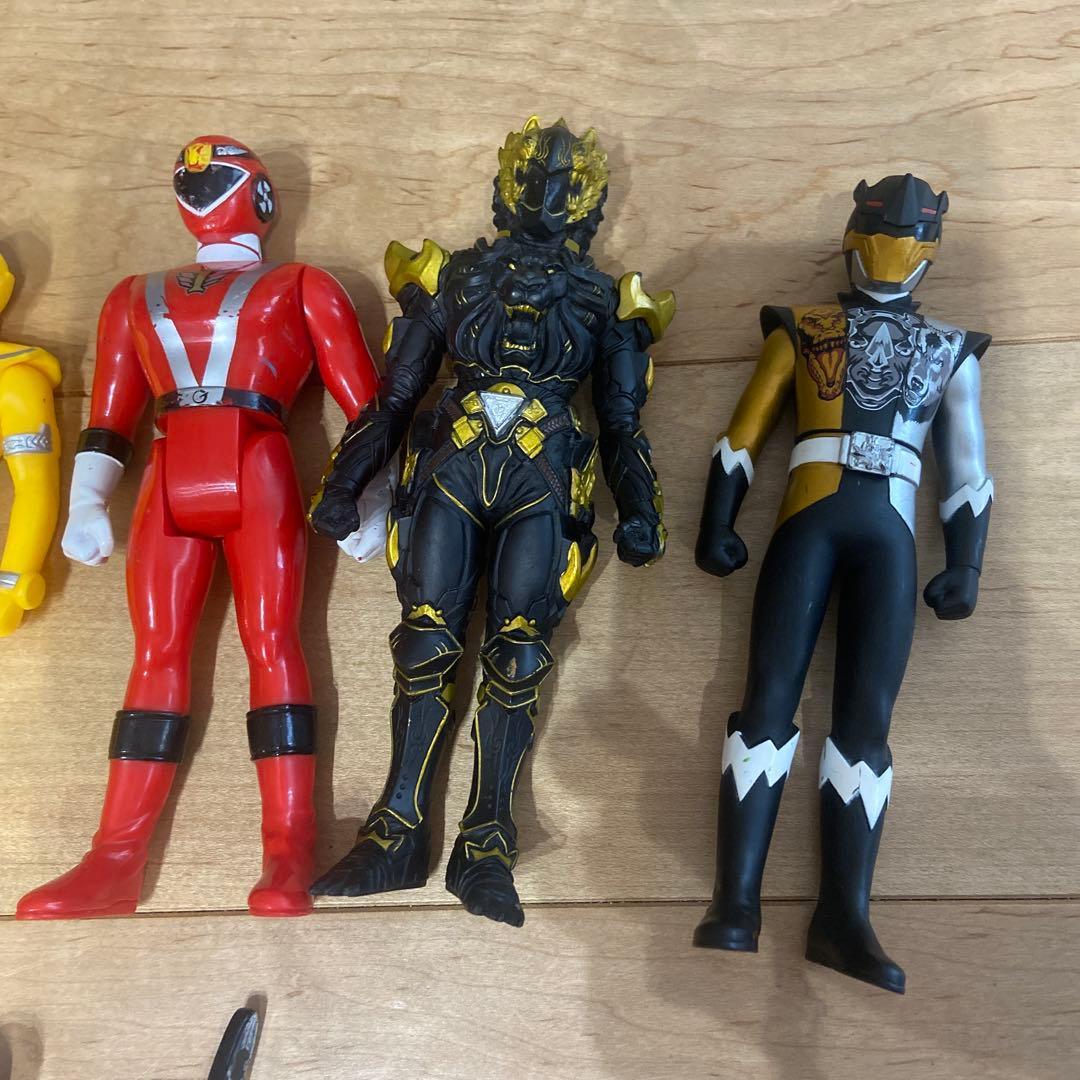 戦隊ヒーロー 可動フィギュアセット まとめ売り　昭和