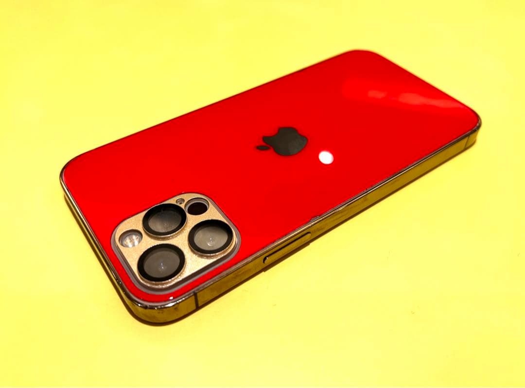 iPhone pro12 レッド 256GB カスタム 香港仕様