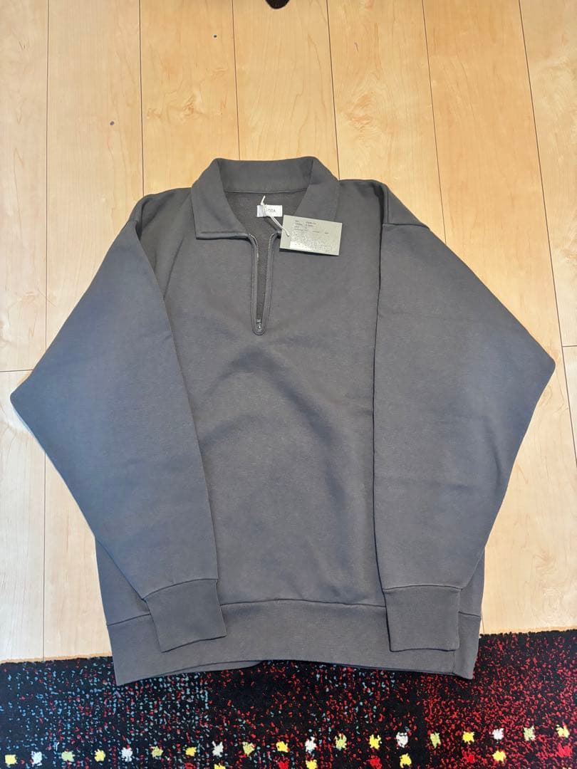 ciota ハーフジップスウェット
