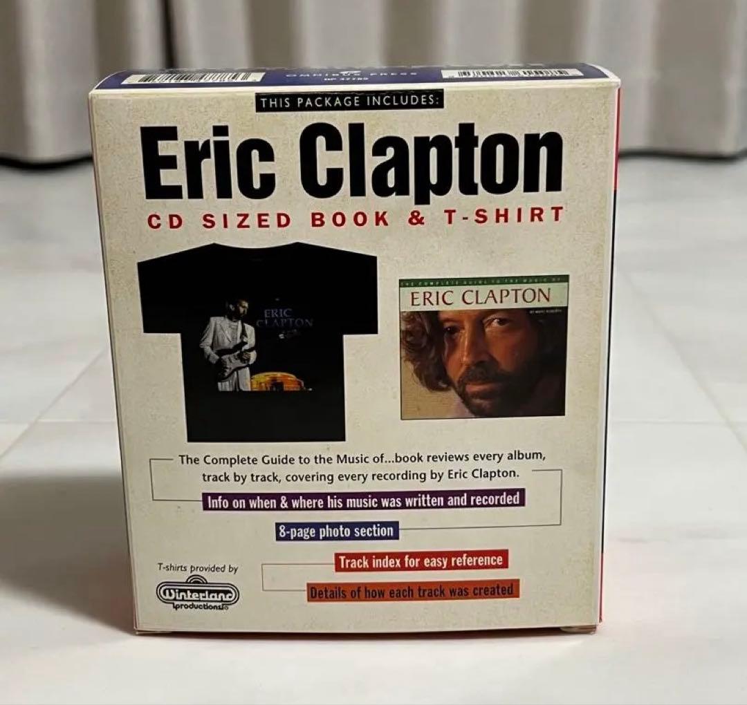 【日本未発売/超レア】1995年 エリッククラプトン BOOK&Tシャツ