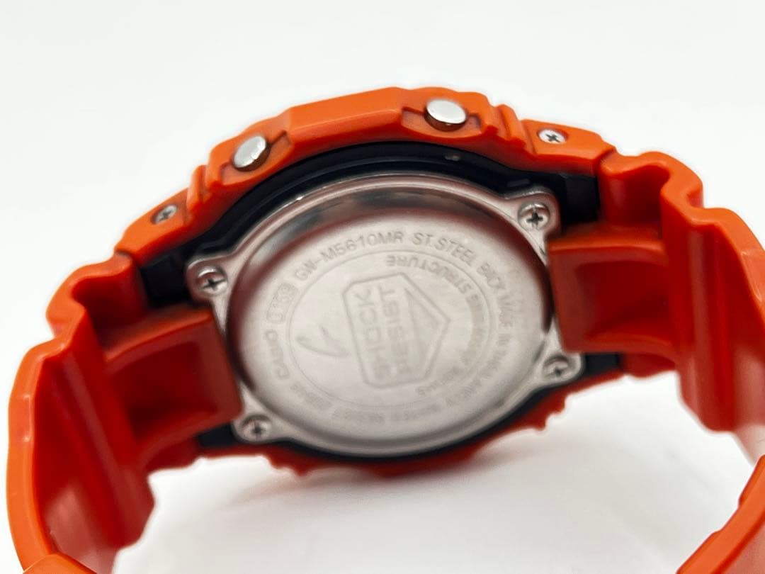 G-SHOCK 電波ソーラー オレンジ