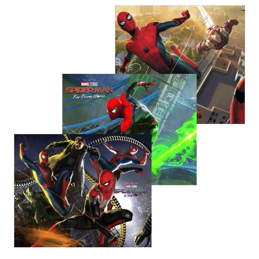 コンセプトアートブック MCU スパイダーマン3冊セット