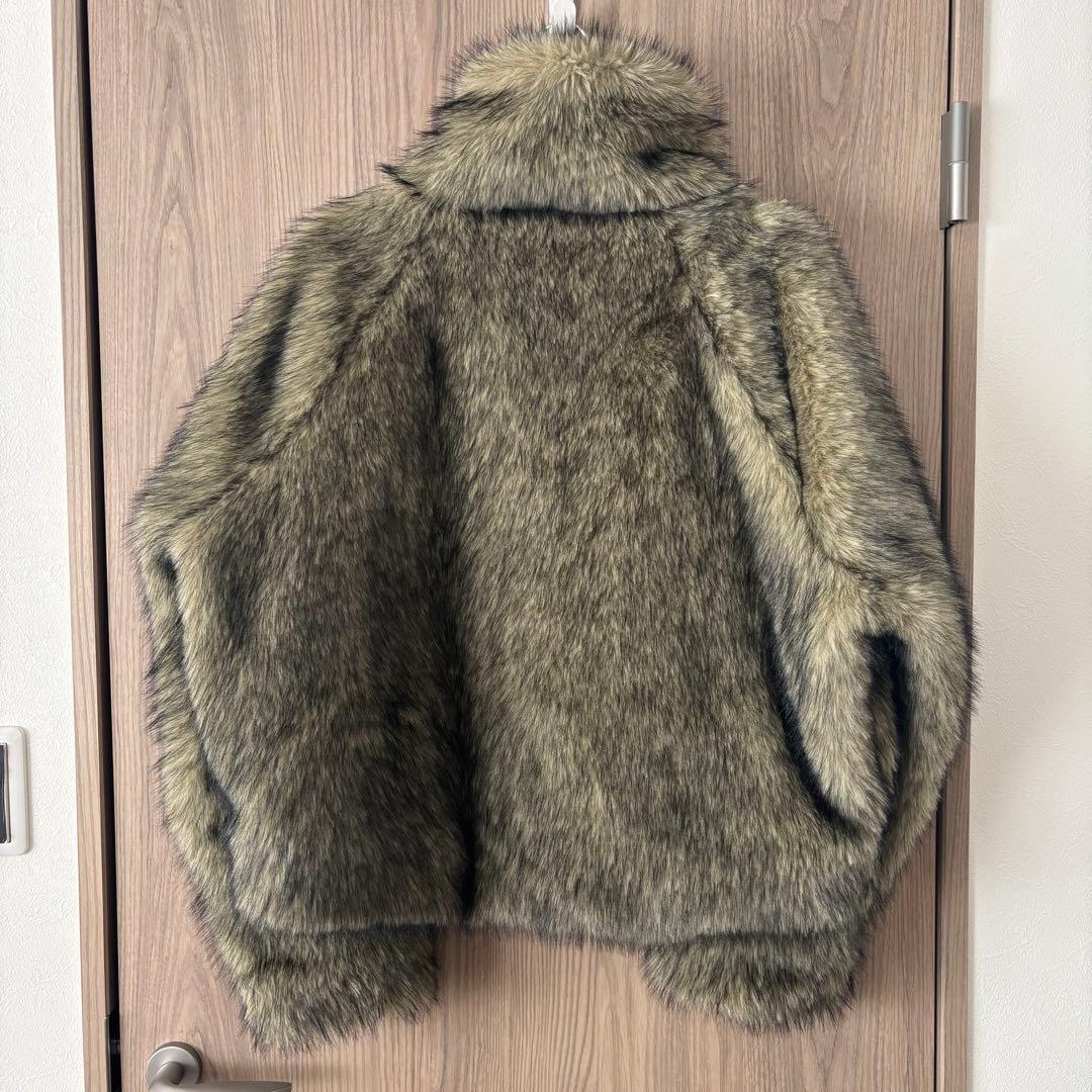 スタンドフェイクファーブルゾン / ファーコート