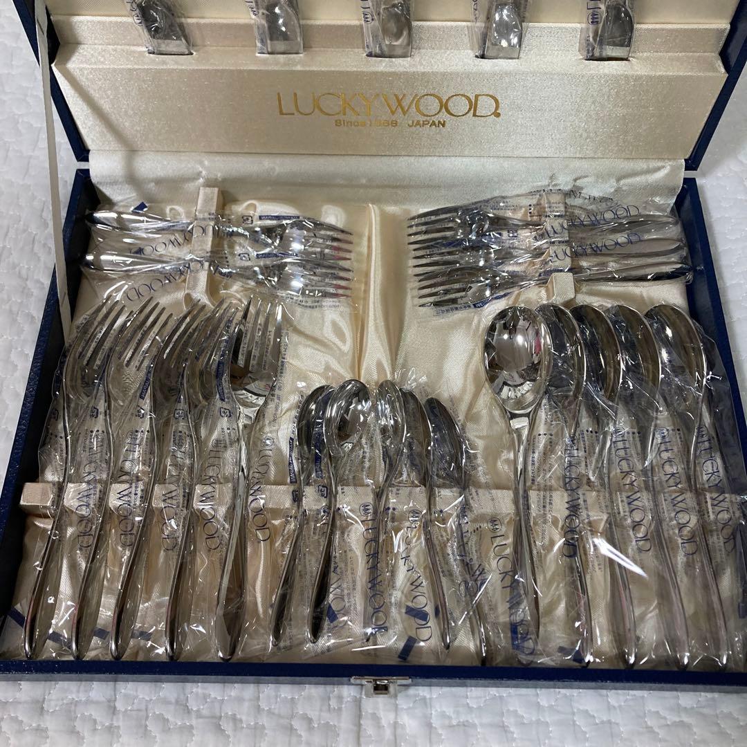 M*y様 ラッキーウッド　カトラリーセット