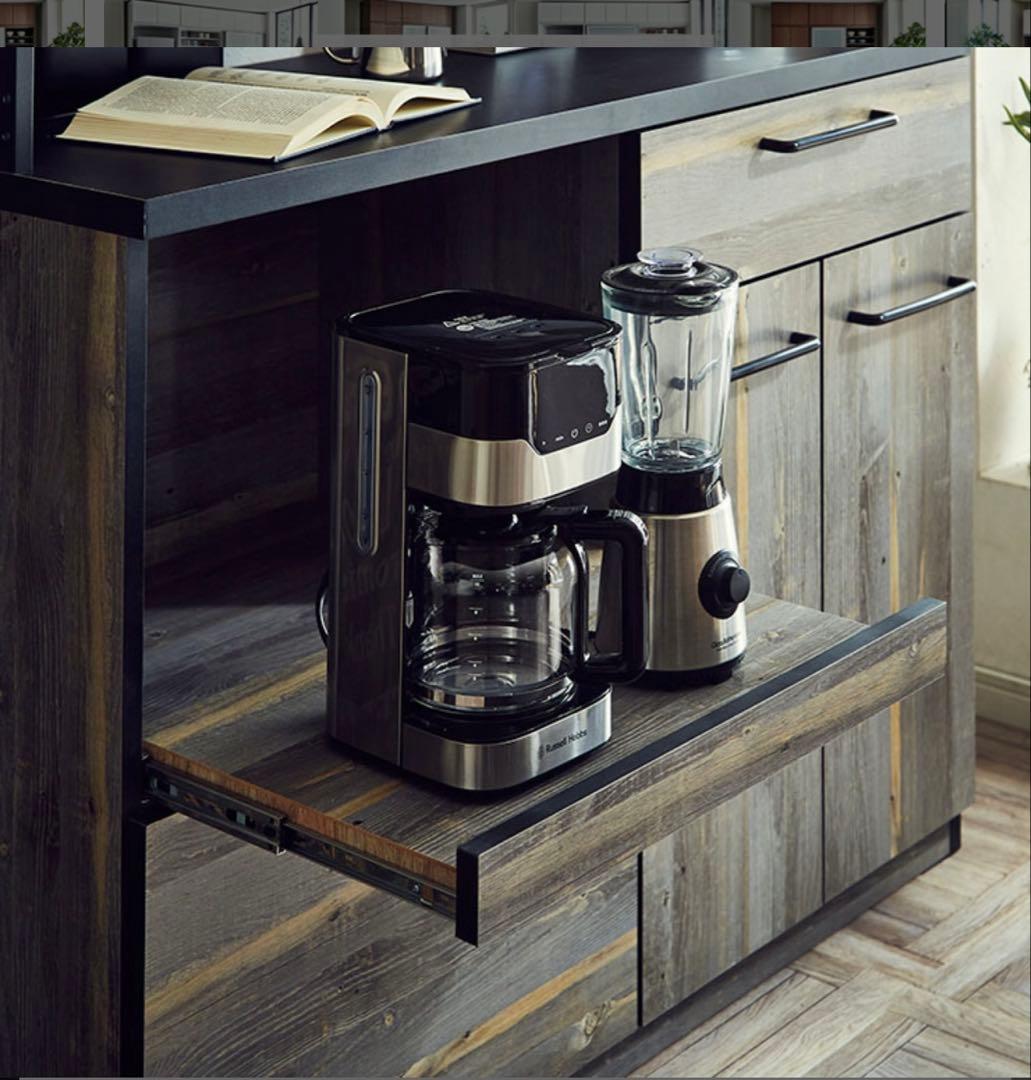 【送料込み】【12月末までの出品】大川家具 食器棚 カップボード キッチンボード