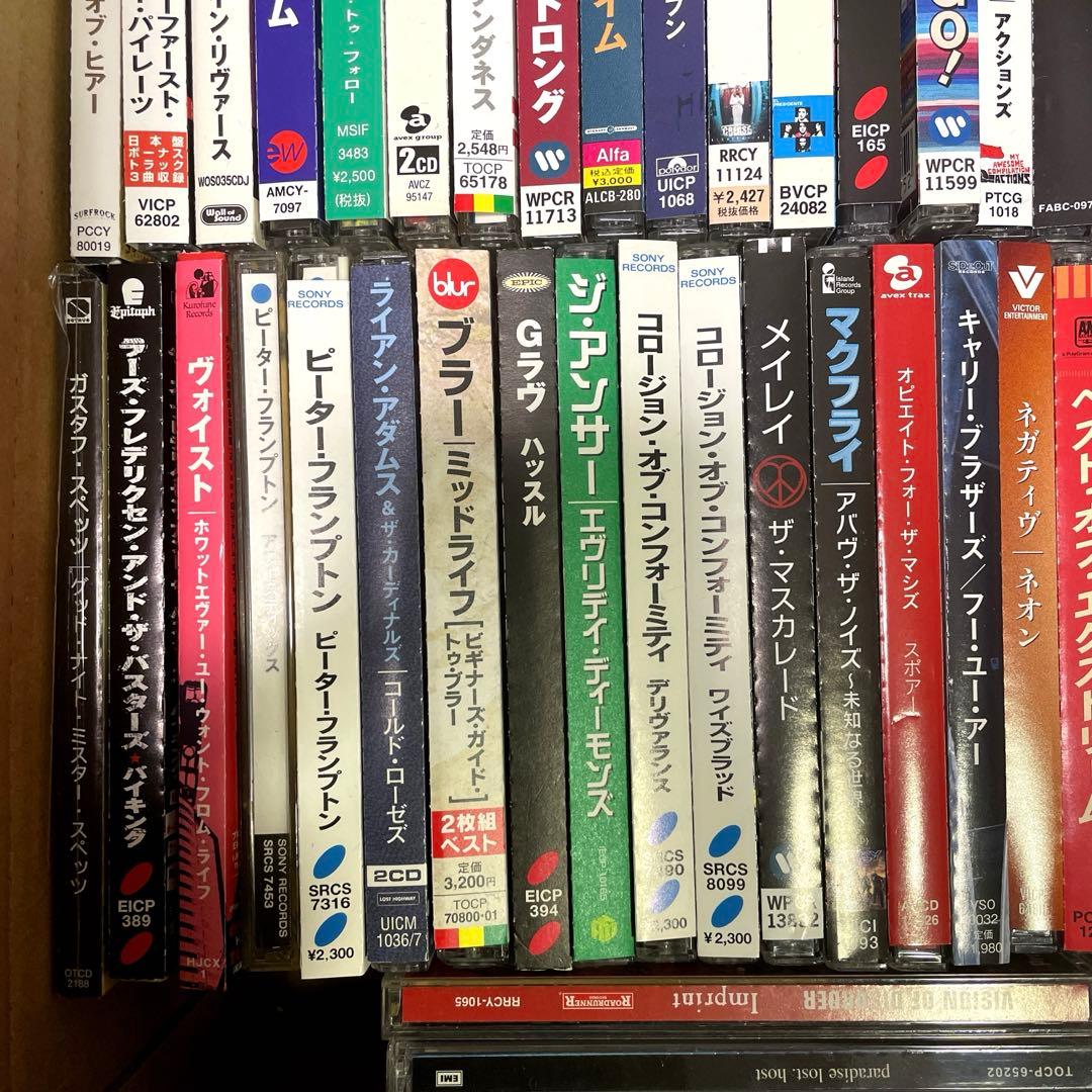 洋楽CD　７４枚　まとめ売り　国内盤　ロック系中心　貴重盤もアリ〼