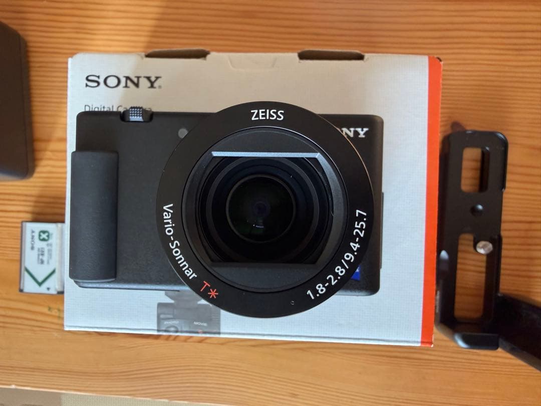 【美品】SONY VLOGCAM ZV-1G 純正充電器セット