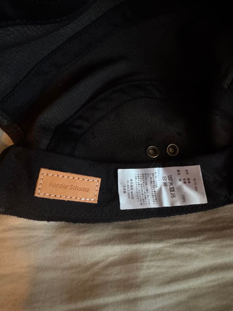 Hender Scheme ブラックキャスケット