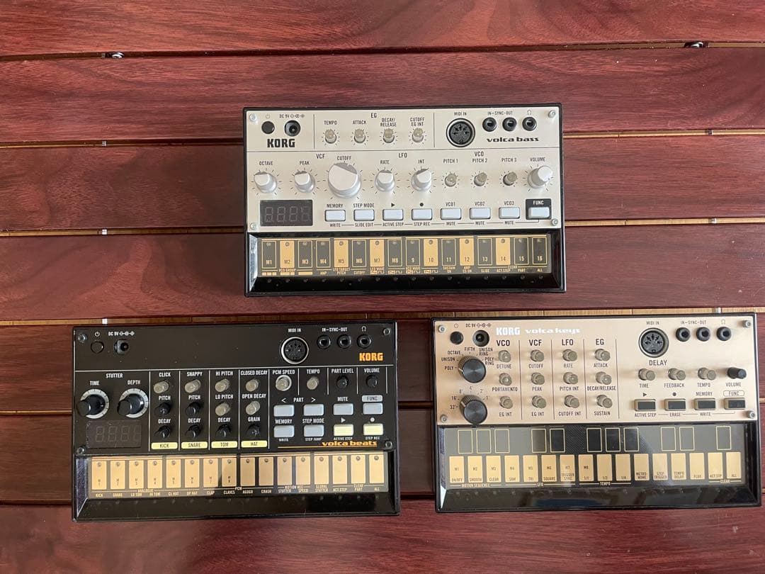 KORG Volca bass beats keys 3台セット