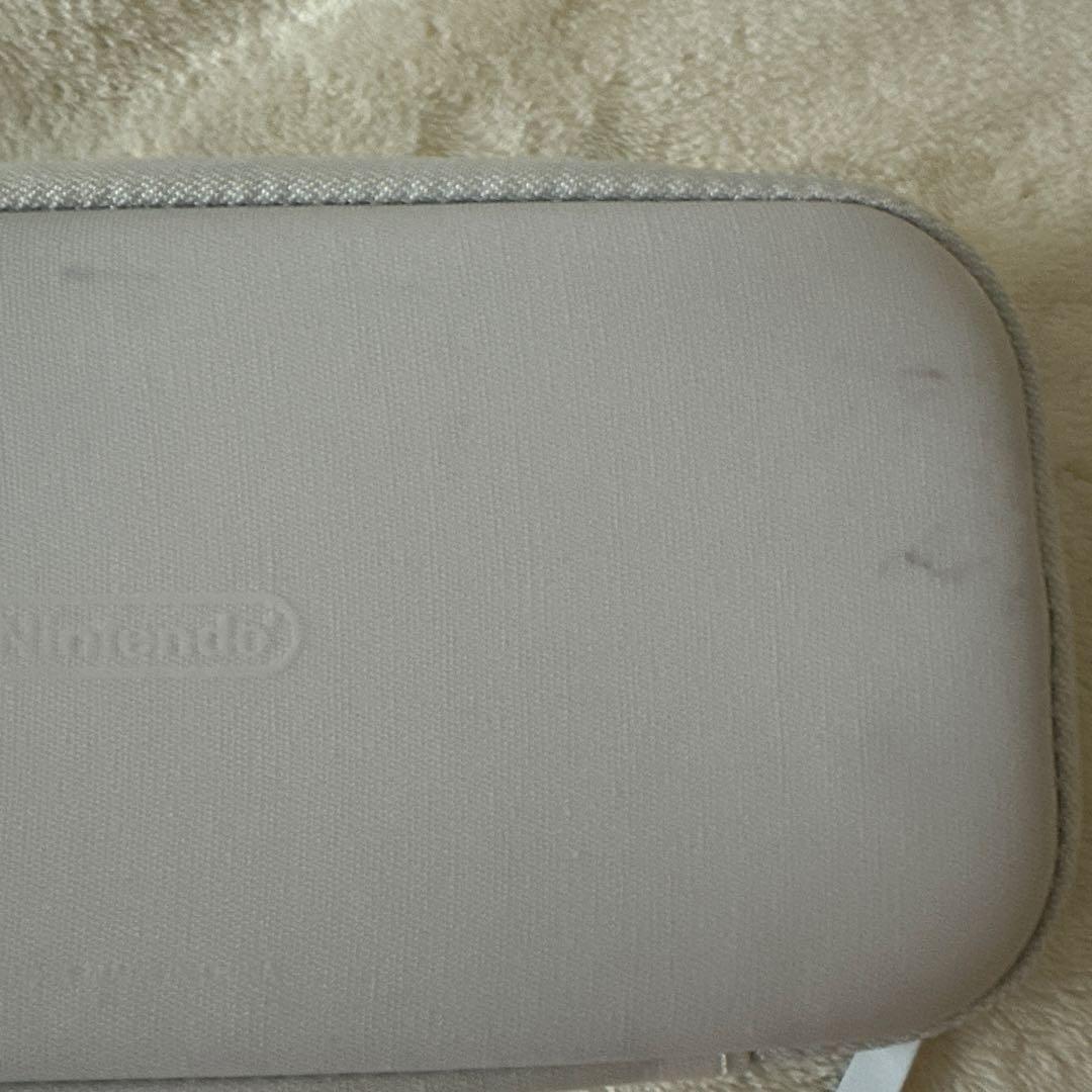 Nintendo Switch Lite グレー　ケース、マリオカセット付き