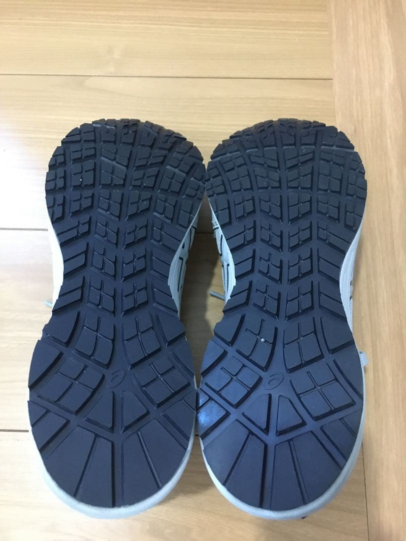 asics 安全靴 グレー