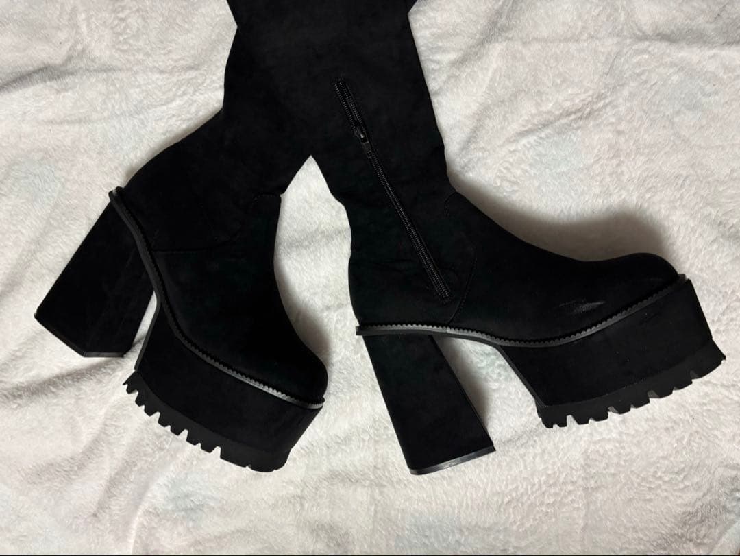 i*c様 スクエアフィットロングブーツ