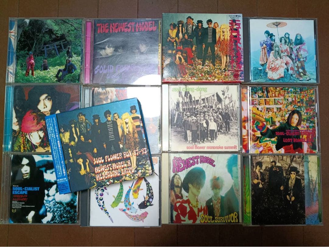 ニューエスト・モデル　ソウル・フラワー・ユニオン　CD 13タイトルセット