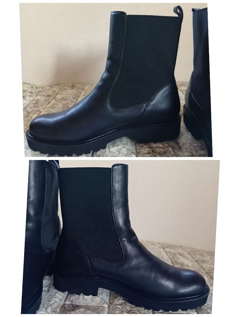 Odette e Odile サイドゴアブーツ チェルシーブーツ 25