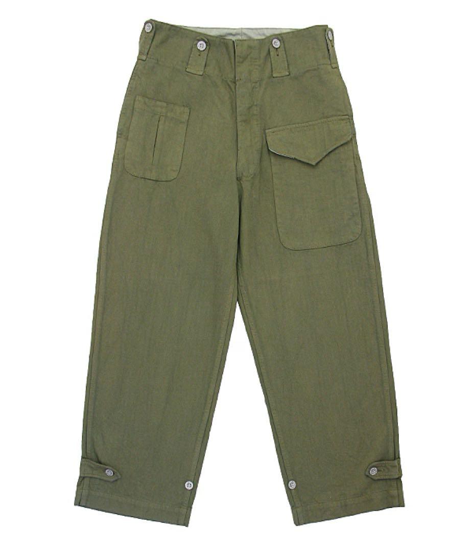 OUTIL ウティ PANTALON HAZEBROUCK 軍パン