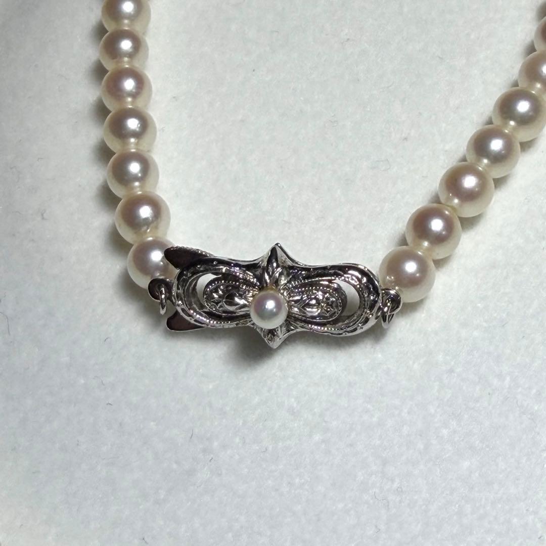 テリ良好★TASAKI 田崎真珠 アコヤ本真珠 グラデーションネックレス48cm