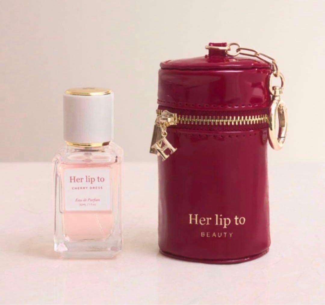Cherry dress Eau de Parfum　ノベルティチャーム付き香水