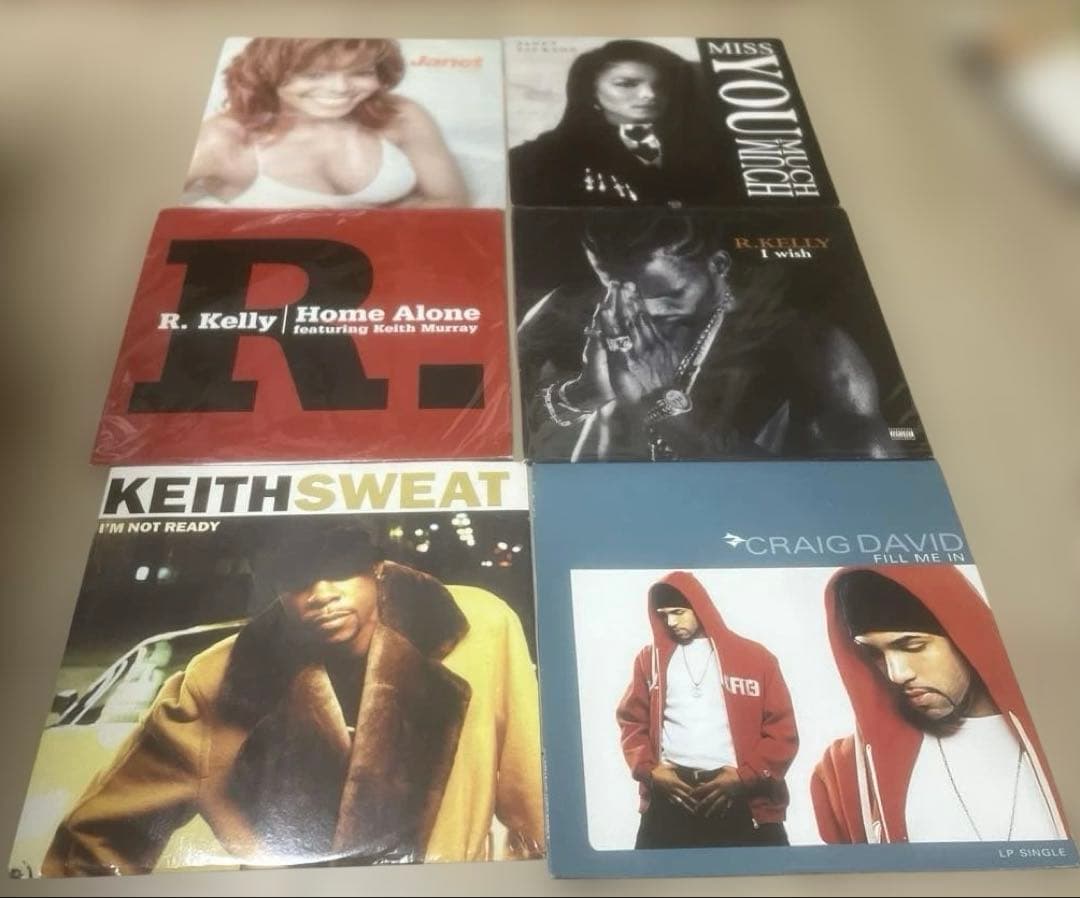 R&B レコード50枚まとめ売り