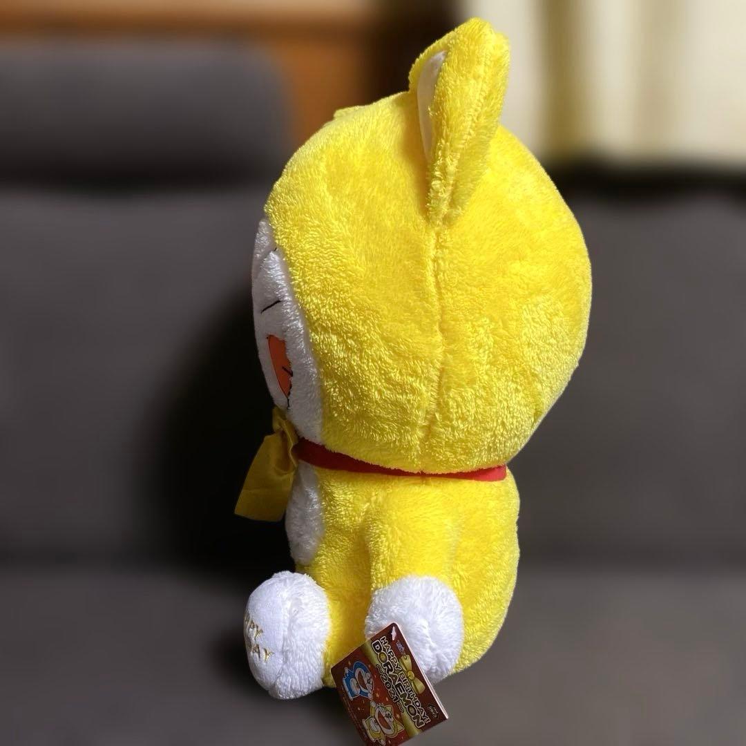 希少 レア 新品 黄色 ドラえもん 元祖ドラえもん ぬいぐるみ 誕生日 特大