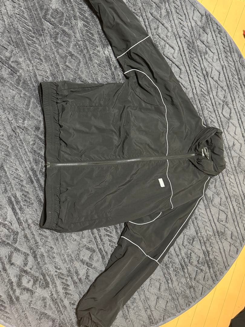 FTC ブラック ナイロンジャケット Lサイズ