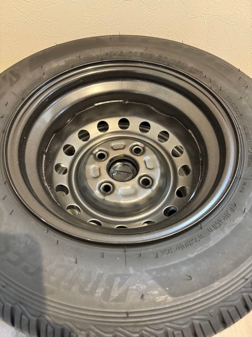 ②軽バン　タイヤホイール12インチ2本セット