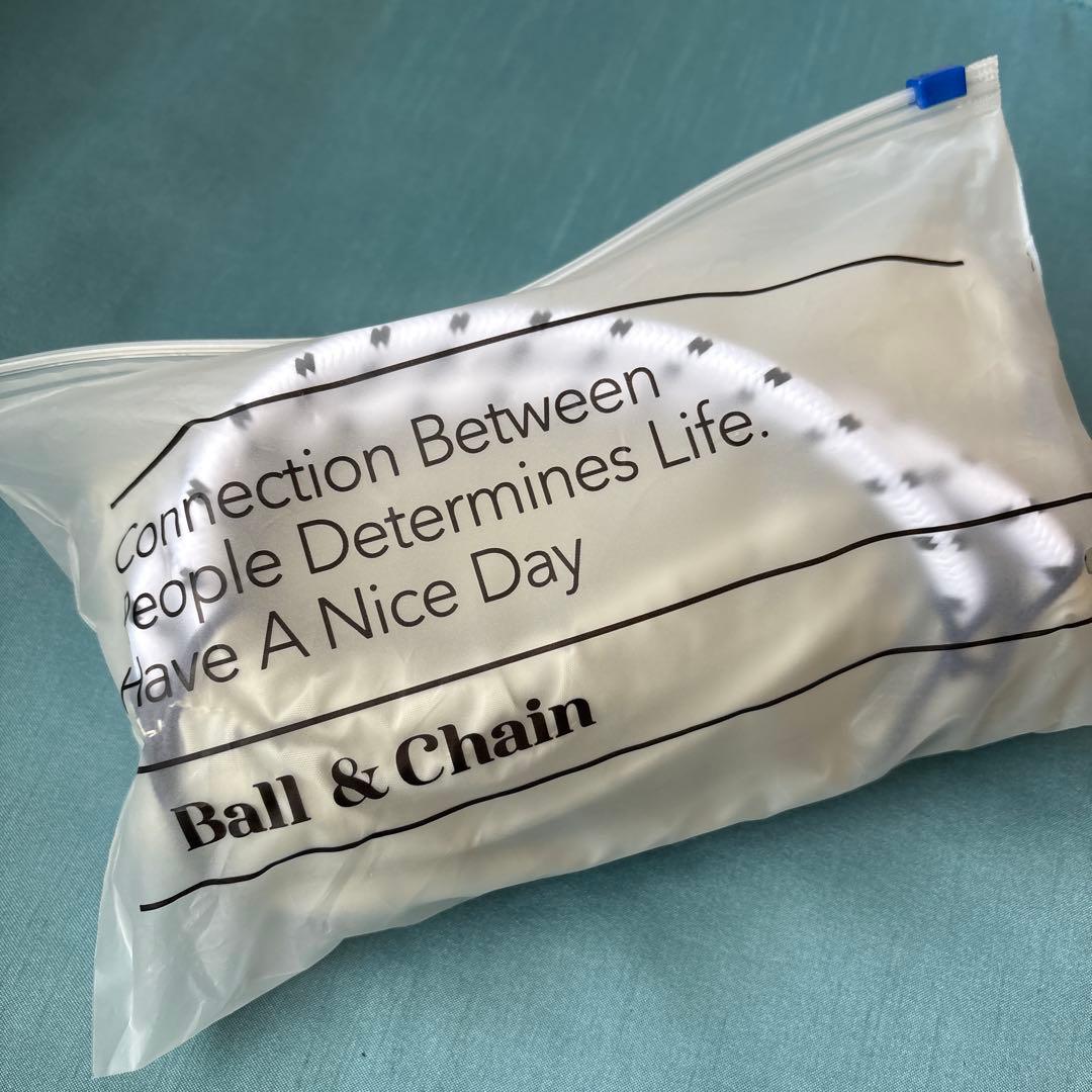 ボールアンドチェーン× ANA コラボ限定　Ｌサイズ／ペールグレー【新品未使用】