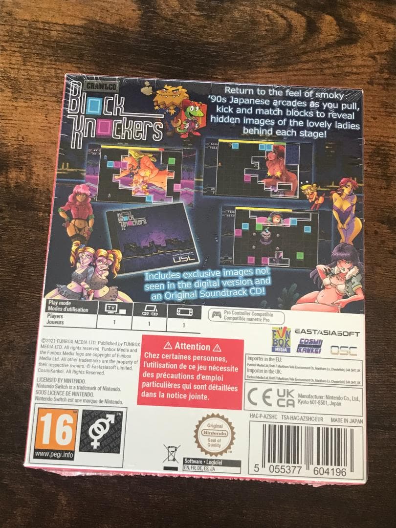 Crawlco Block Knockers クロールコ・ブロック・ノッカーズ！